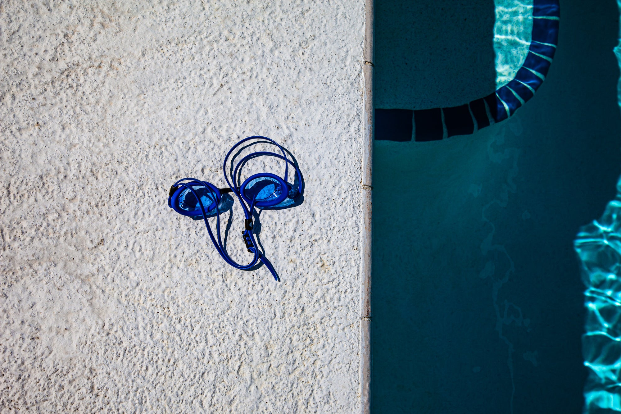 Geometric detail poolside in Florida with goggles. by Rick Graves. Printed on exhibition-quality paper. Every print $25 plus shipping.