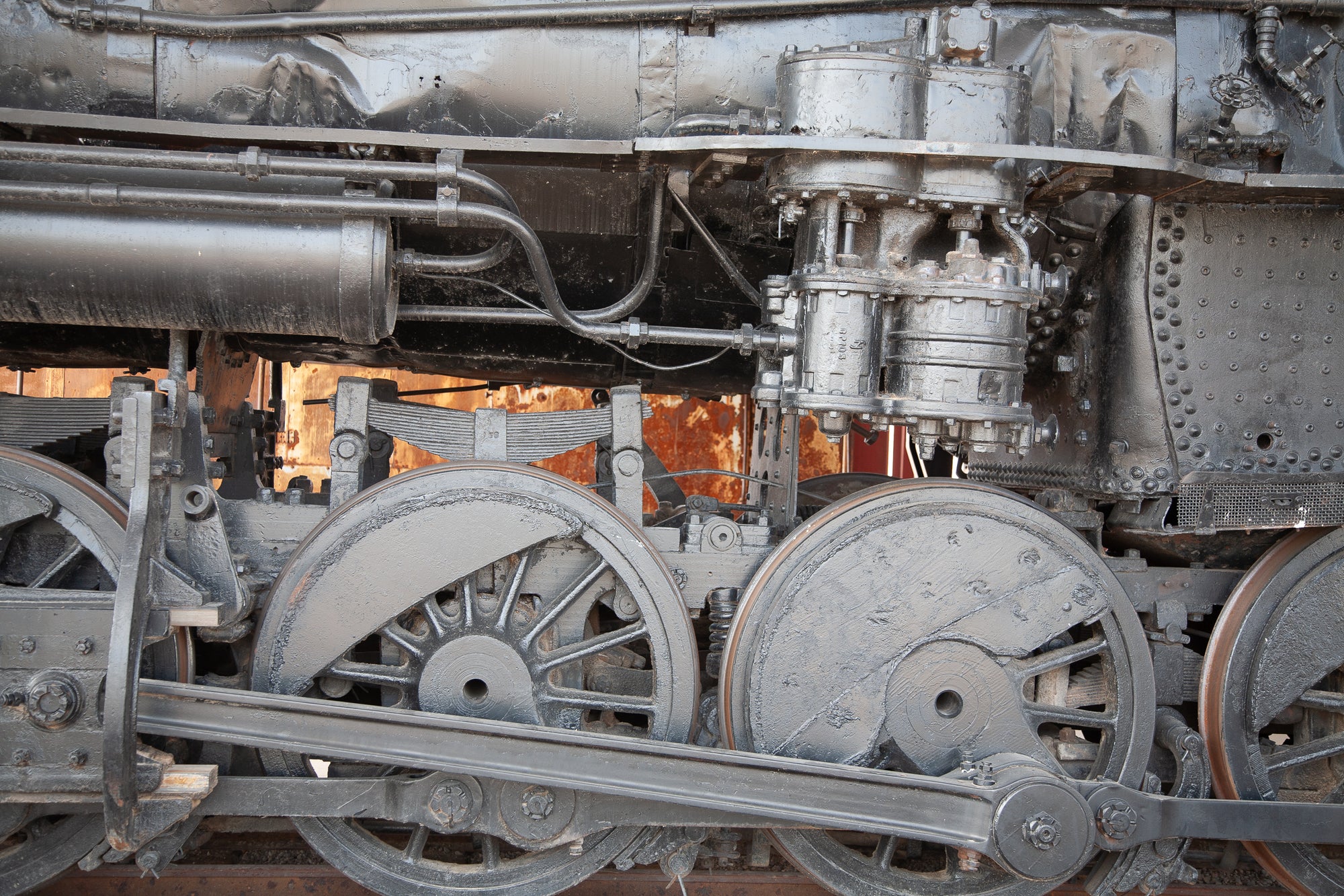 An old silver-painted locomotive - probably as a primer or preservative. Printed on exhibition-quality paper. Every print $25 plus shipping.